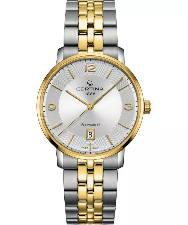 Zegarek męski Certina Urban DS Caimano Powermatic 80 C035.407.22.037.02 (C0354072203702)