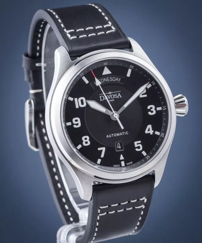 Zegarek męski Davosa Newton Pilot Automatic 161.585.55