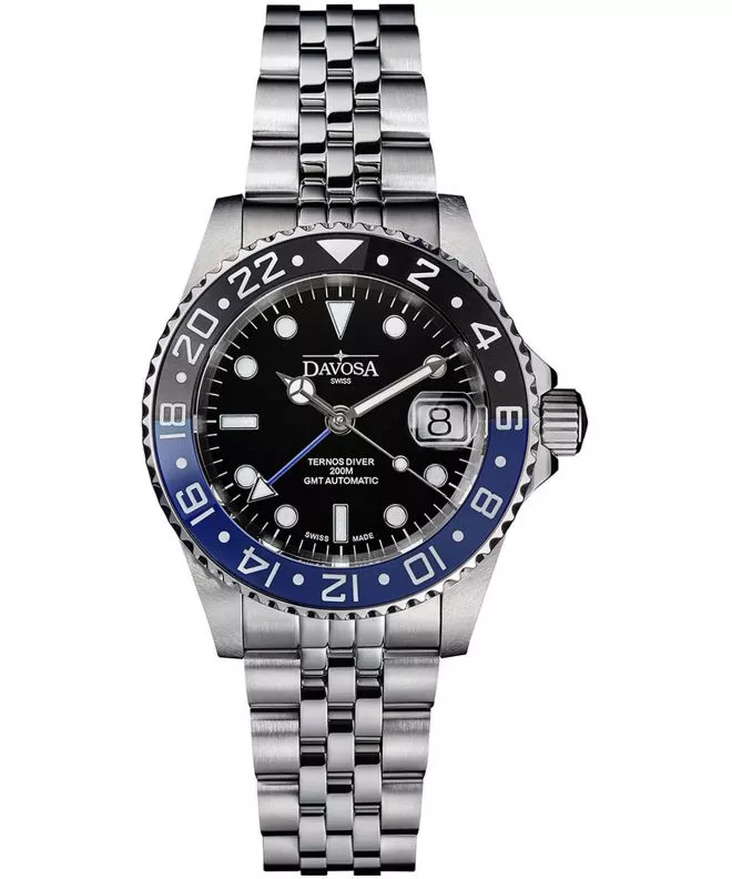 Zegarek męski Davosa Ternos Automatic Ceramic GMT 161.590.04