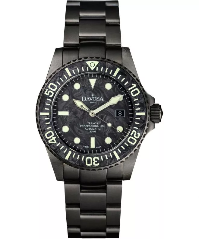 Zegarek męski Davosa Ternos Professional 68H Carbon Limited Edition 161.539.50