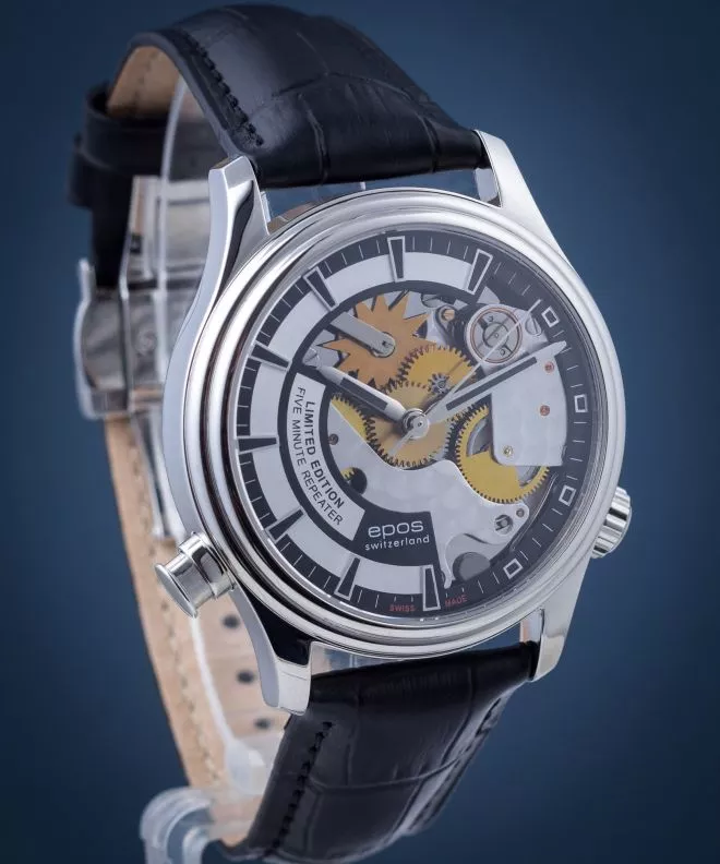 Zegarek męski Epos Oeuvre D’Art Répétition Limited Edition + Rotomat Wolf 3373.808.20.15.25