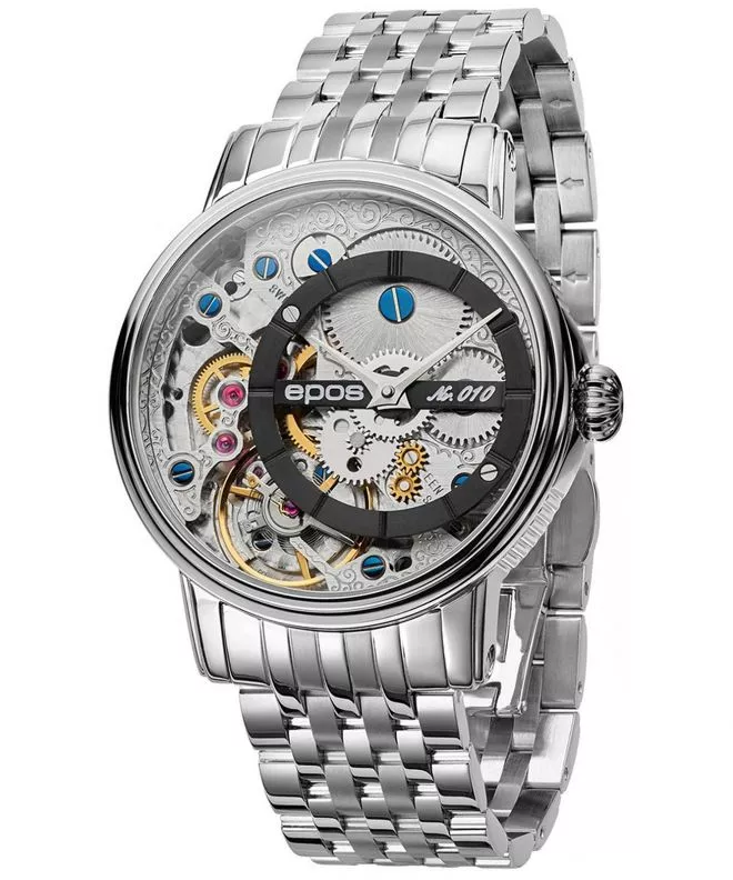 Zegarek męski Epos Oeuvre D'Art Verso Skeleton Limited Edition 3435.313.20.15.30