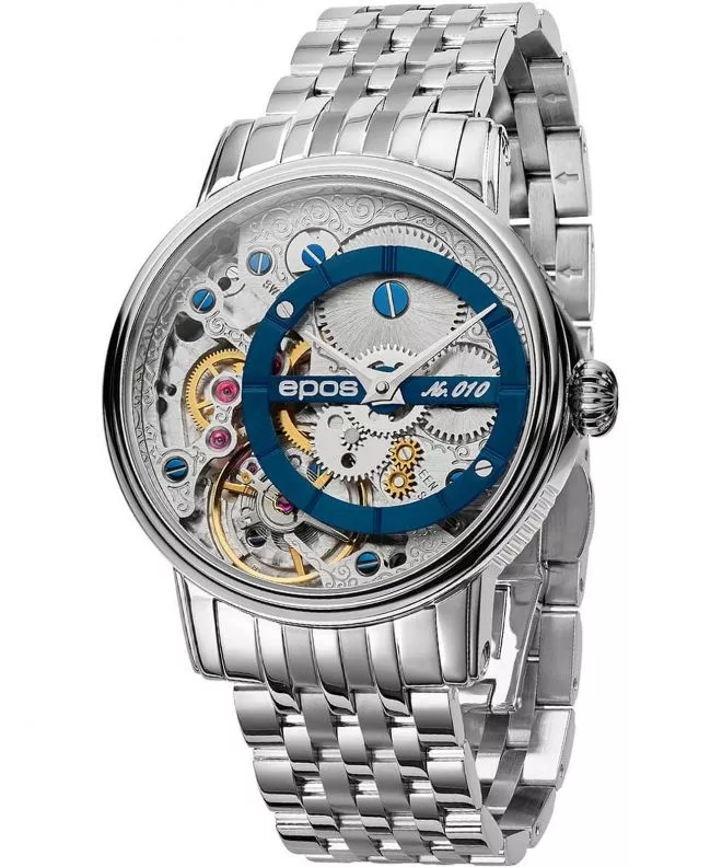 Zegarek męski Epos Oeuvre D'Art Verso Skeleton Limited Edition 3435.313.20.16.30