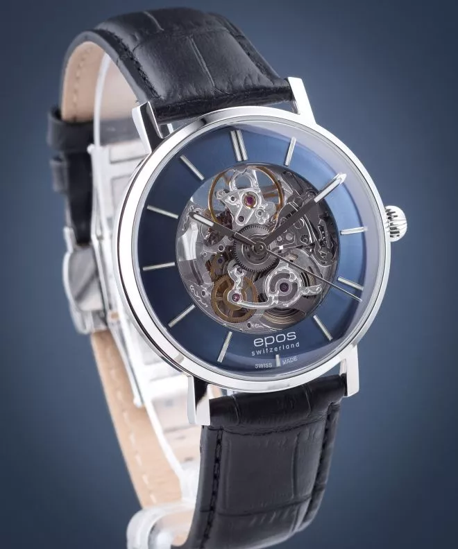 Zegarek męski Epos Originale Skeleton Automatic 					 3437.135.20.16.25