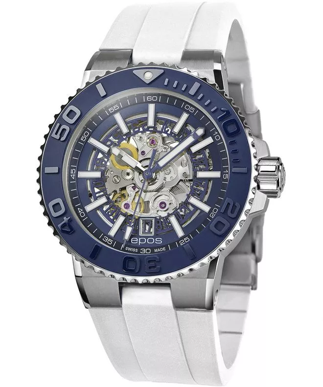 Zegarek męski Epos Sportive Diver Skeleton Automatic 3441.135.26.16.50