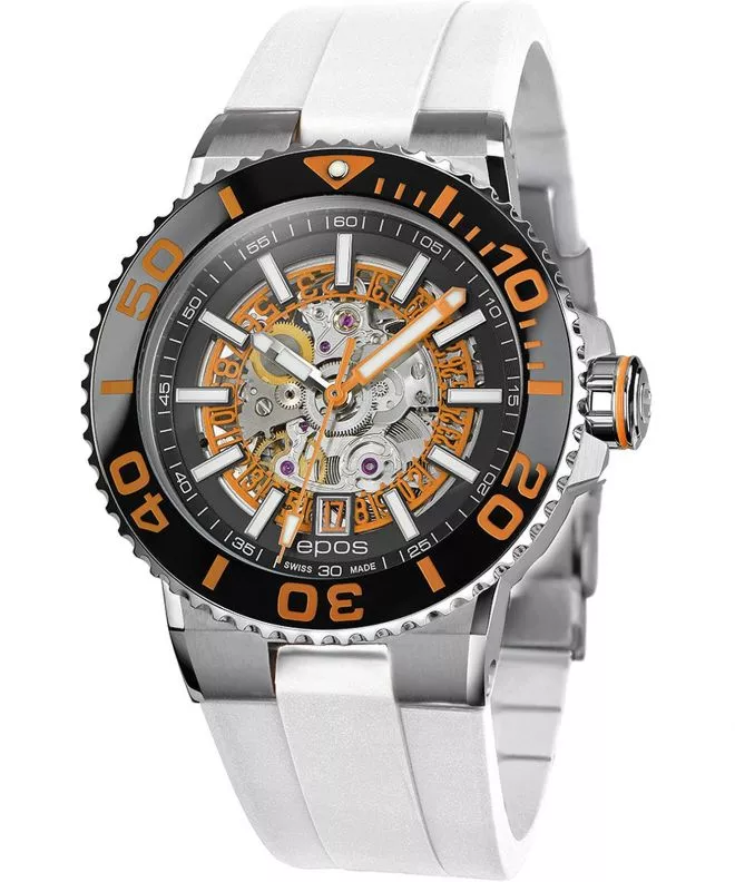 Zegarek męski Epos Sportive Diver Skeleton Automatic 3441.135.99.15.50