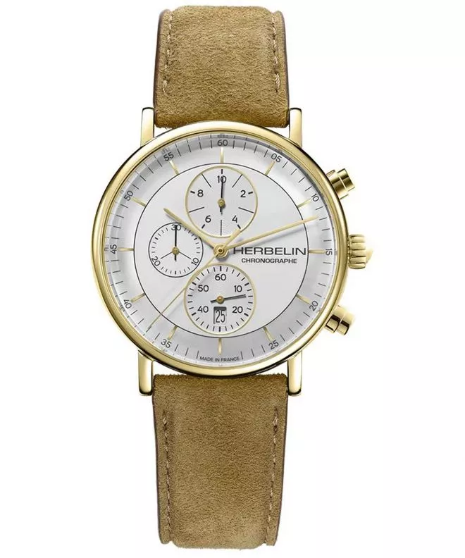 Zegarek męski Herbelin Inspiration Chronograph 35647P12SU