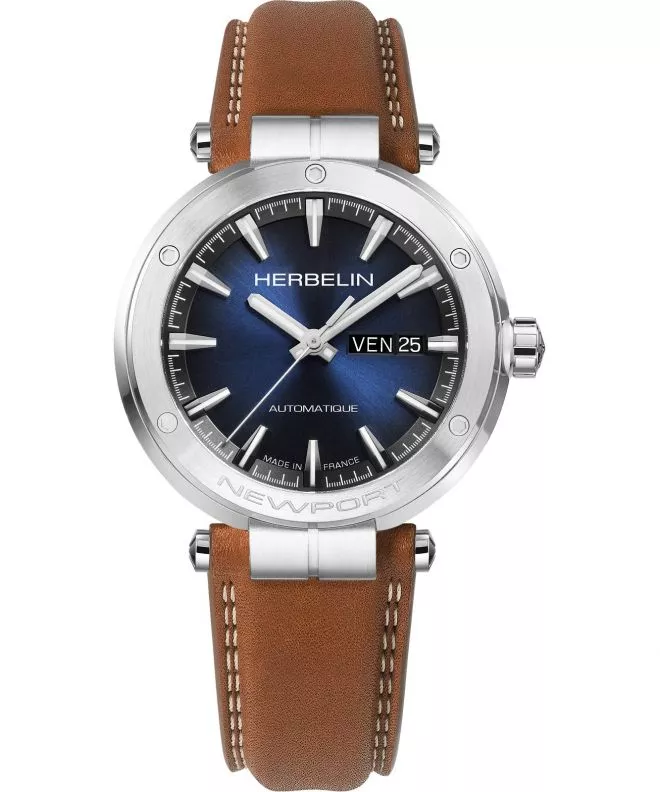 Zegarek męski Herbelin Newport Automatic 1768A15GD (1768/15GON)