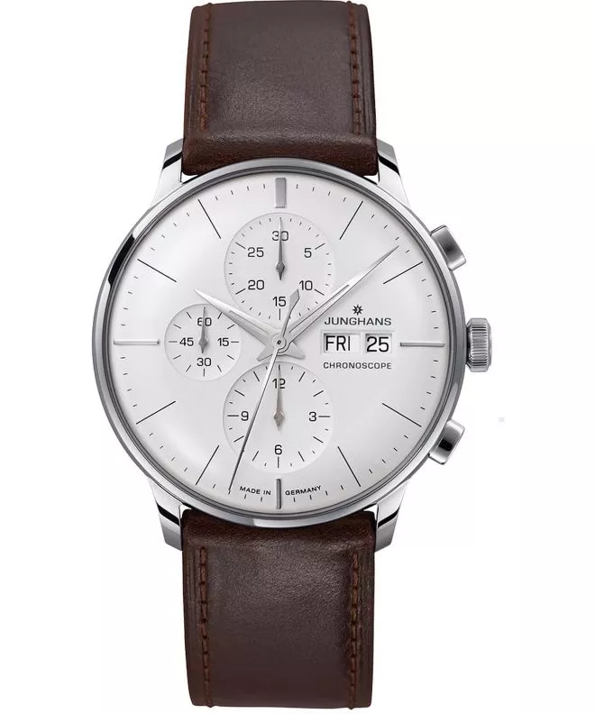 Zegarek męski Junghans Meister Chronoscope ENG 027/4120.03