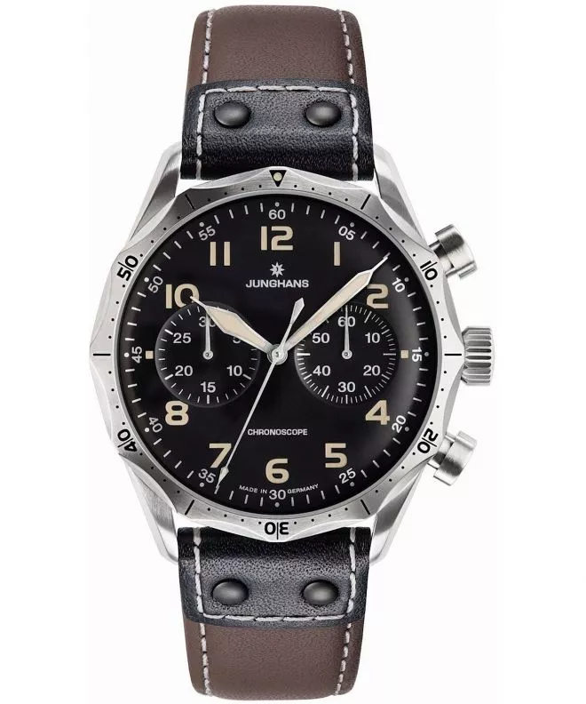 Zegarek męski Junghans Meister Pilot Automatic Chronograph					 027/3591.00