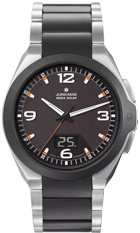 Zegarek Junghans Spektrum Mega Solar Radio-Controlled 018/1425.44