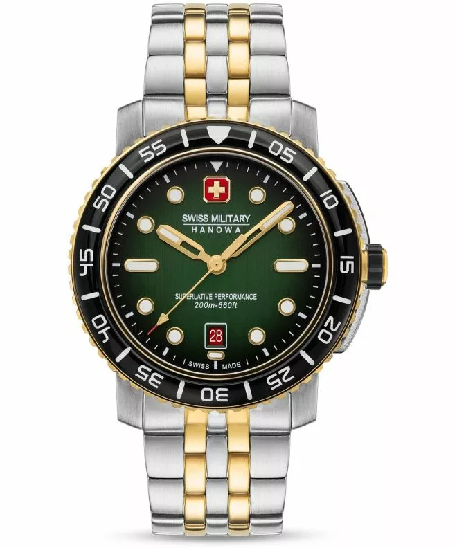 Zegarek męski Swiss Military Hanowa Black Marlin SMWGH0001761