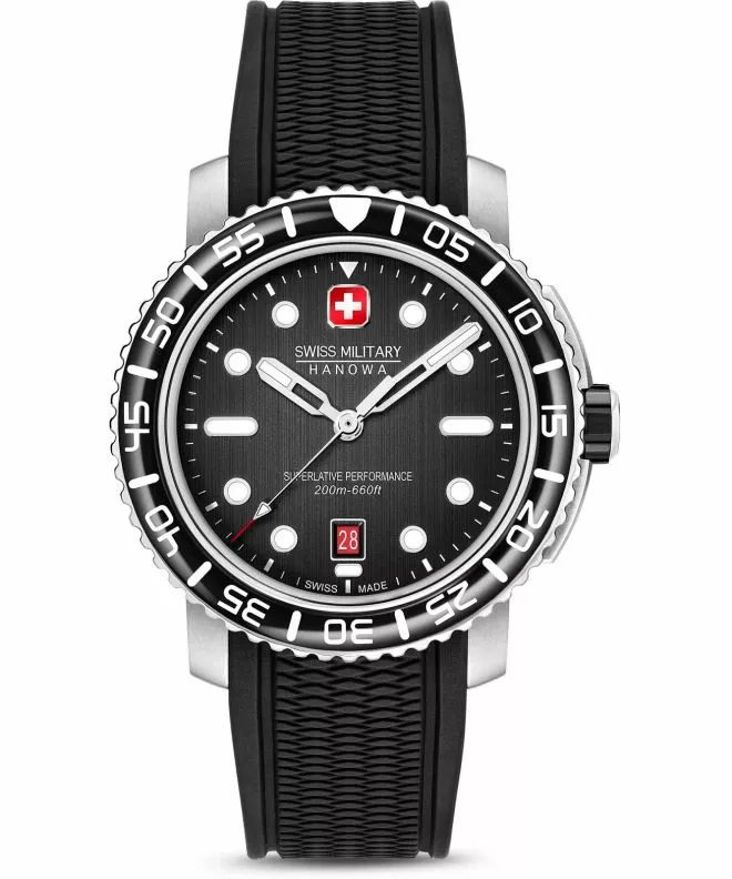 Zegarek męski Swiss Military Hanowa Black Marlin SMWGN0001701