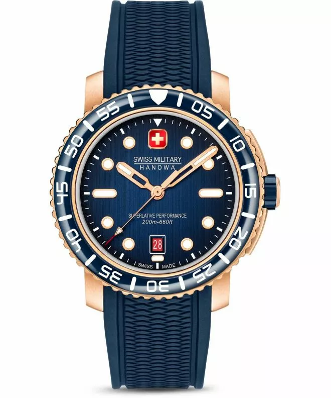 Zegarek męski Swiss Military Hanowa Black Marlin SMWGN0001720