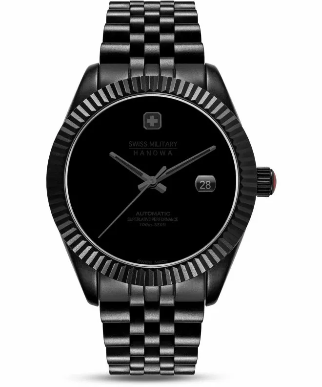 Zegarek męski Swiss Military Hanowa Dark Night Automatic SMWGL0005530