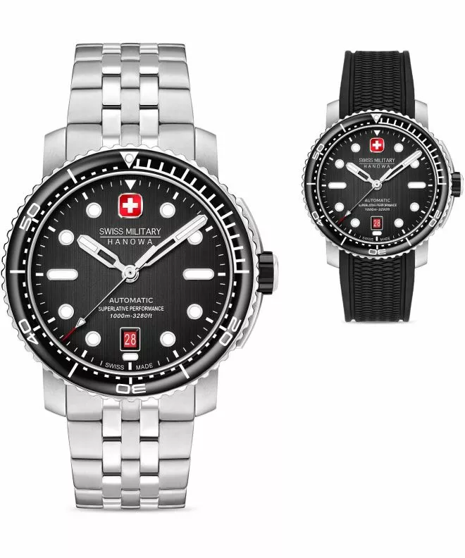 Zegarek męski Swiss Military Hanowa Maitre Plongeur Automatic SET SMWGL0002001-SET