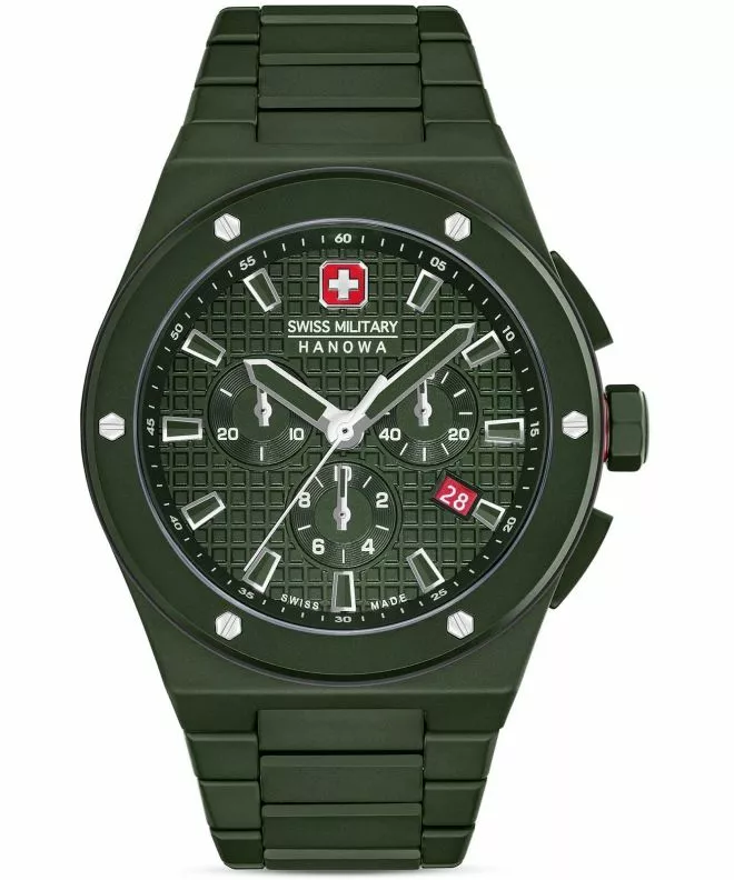 Zegarek męski Swiss Military Hanowa Sidewinder Chronograph Ceramic SMWGI0002282