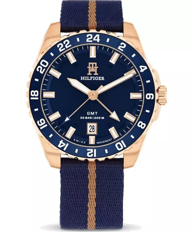 Zegarek męski Tommy Hilfiger Classic GMT 1792130