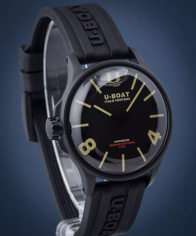 Zegarek męski U-BOAT Darkmoon Black IBP 9019/B (9019/A, 9019)