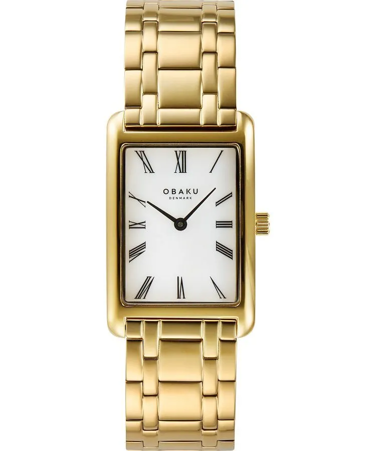 Zegarek damski Obaku Slim V311LXGWSG