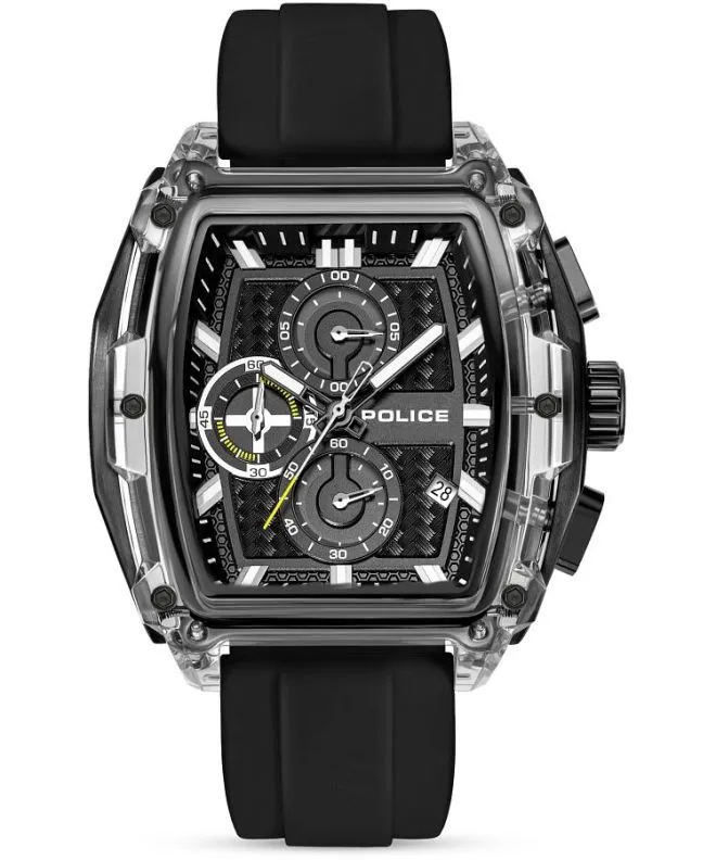 Zegarek męski Police Clout Tank Chronograph PEWGO00778X2