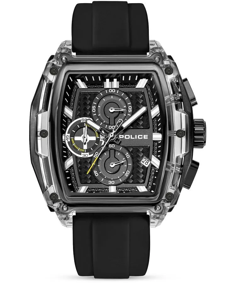 Zegarek męski Police Clout Tank Chronograph PEWGO00778X4