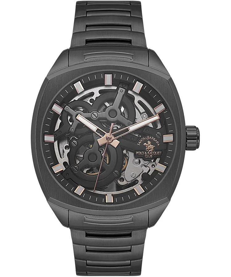 Zegarek męski Santa Barbara Luxury Skeleton SB.5.10006-4