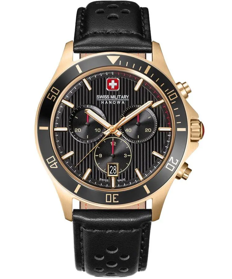 Zegarek męski Swiss Military Hanowa Flagship Heritage Chronograph SMWGC0007610
