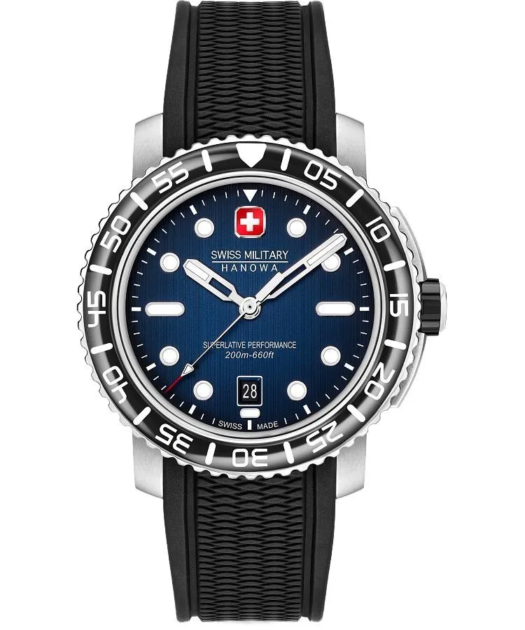 Zegarek męski Swiss Military Hanowa Black Marlin SMWGN0001706