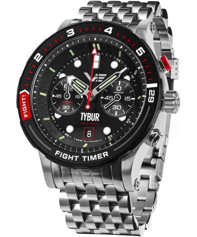 Zegarek męski Vostok Europe Batiscafos Marcin Tybura Tybur Chronograph Limited Edition SET 6S21-511ES14B