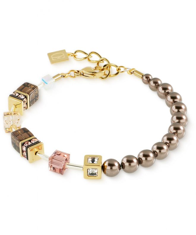 Bransoletka Coeur de Lion Iconic Evolution Precious Mocha Mousse