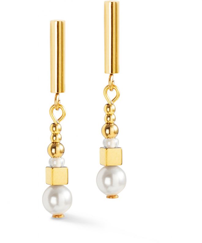 Kolczyki Coeur de Lion Shimmering Princess Pearls