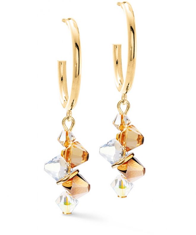 Kolczyki Coeur de Lion Mini Beads Dancing Crystals