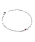 Bransoletka Bonore ze Złota próby 585 z rubinem 0,15 ct