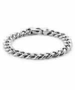 Bransoletka Daniel Wellington Ellipse Cuban Chain Silver XS