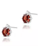 Kolczyki Bonore ze Złota próby 585 z granatem 1,2 ct