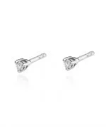 Kolczyki Bonore ze Złota próby 585 z diamentem 0,08 ct