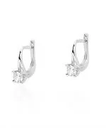 Kolczyki Bonore ze Złota próby 585 z diamentem 0,4 ct