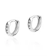 Kolczyki Bonore ze Złota próby 585 z diamentem 0,08 ct