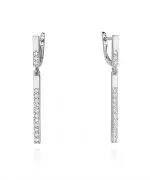 Kolczyki Bonore ze Złota próby 585 z diamentem 0,56 ct