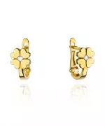 Kolczyki Bonore ze Złota próby 585 z diamentem 0,06 ct