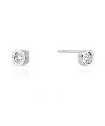 Kolczyki Bonore ze Złota próby 585 z diamentem 0,16 ct