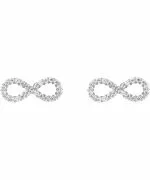 Kolczyki Daniel Wellington Mirelle Infinity Silver