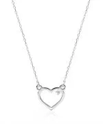 Łańcuszek Bonore 42 - 45 cm ze Złota próby 585 z diamentem 0,005 ct