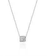 Łańcuszek Bonore 42 - 45 cm ze Złota próby 585 z diamentem 0,08 ct