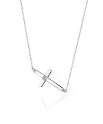 Łańcuszek Bonore 42 - 45 cm ze Złota próby 585 z diamentem 0,005 ct