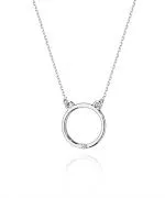 Łańcuszek Bonore 42 - 45 cm ze Złota próby 585 z diamentem 0,01 ct
