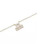 Naszyjnik Daniel Wellington Crystal Zodiac Chain Gold Libra
