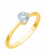 Pierścionek Bonore Elegant Novaledoze złota próby 585 z diamentem 0,7 ct