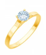 Pierścionek Bonore Elegant Granconaze złota próby 585 z diamentem 0,7 ct